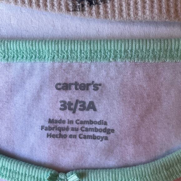 Garanimals and Carter’s Toddler Girls Bundle of Tees and Pants size 3T 4T Pink - Picture 6 of 9